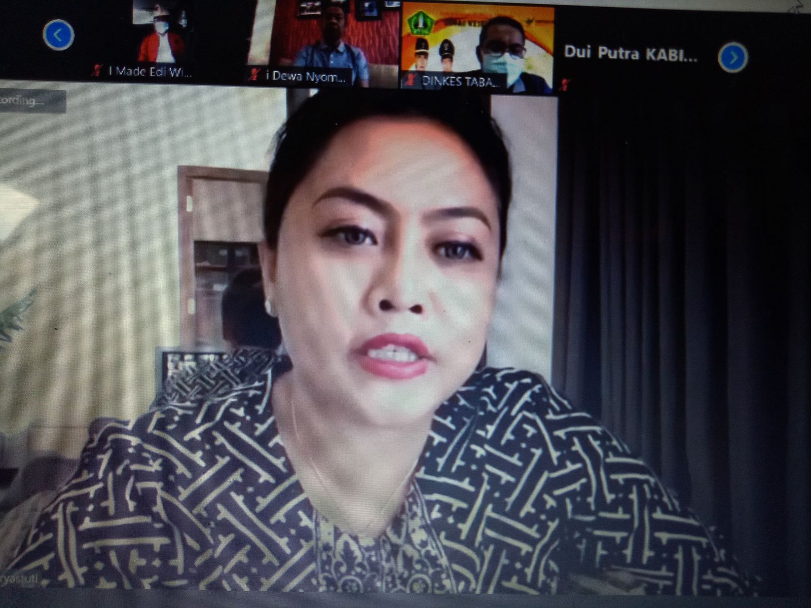 Tabanan Gelar Koordinasi Penegakan Disiplin Protokol Kesehatan Pilkada Serentak 