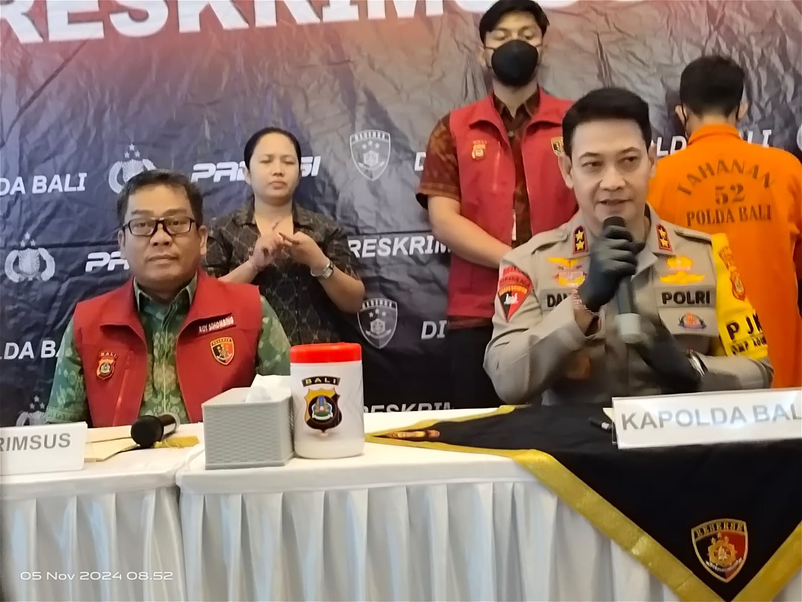 Polda Bali Grebek Rumah Boss Pegadaian Ilegal di Jembrana