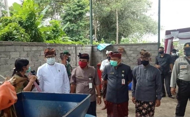 podiumnews.com-TPS 3R di Pejeng Gianyar Resmi Beroperasi