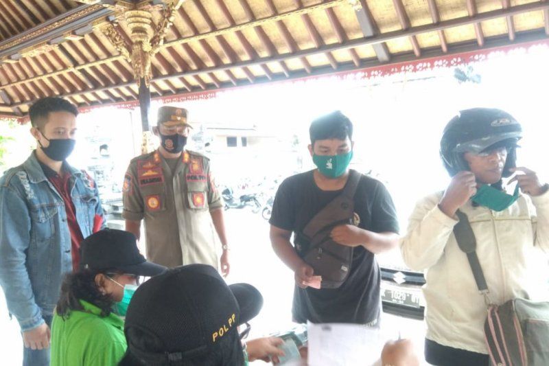 18 Pelanggar Protokol Kesehatan Terjaring Tim Gabungan Kota Denpasar