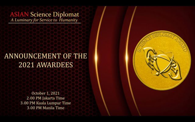 podiumnews.com-Tiga Peneliti BRIN Terpilih sebagai Asian Science Diplomat 2021