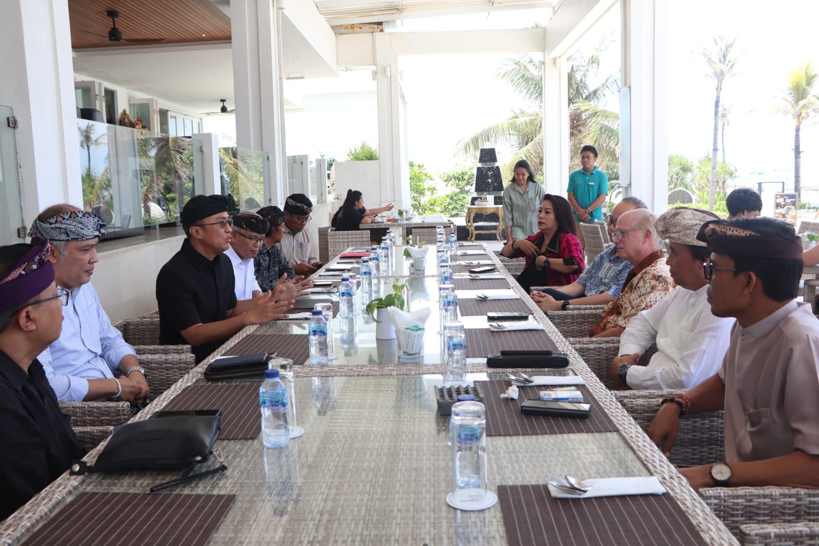 Pj. Sekda Surya Suamba Hadiri Pertemuan Dengan IHGMA di Canggu