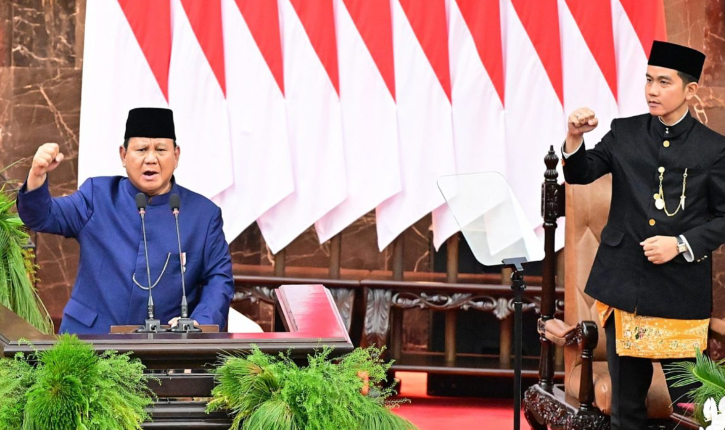 Prabowo Subianto dan Gibran Rakabuming Raka Resmi Dilantik Sebagai Presiden dan Wakil Presiden RI