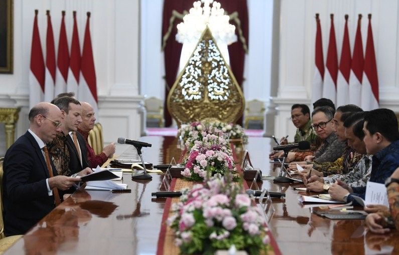 podiumnews.com-Lembaga Keuangan AS Minati Kerja Sama Empat Bidang di Indonesia