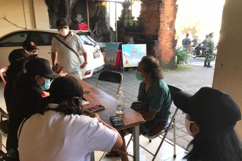 podiumnews.com-19 Pelanggar Prokes di Denpasar Terjaring Tim Yustisi