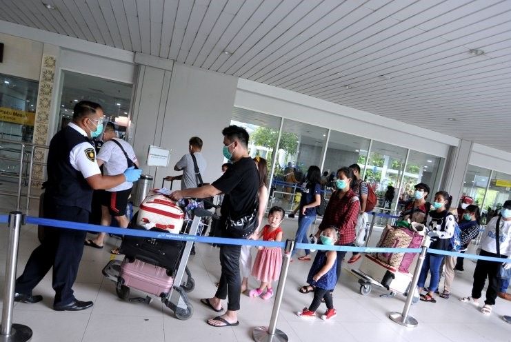 podiumnews.com-14.661 Orang Tinggalkan Bali Via Bandara Saat Puncak Arus Balik