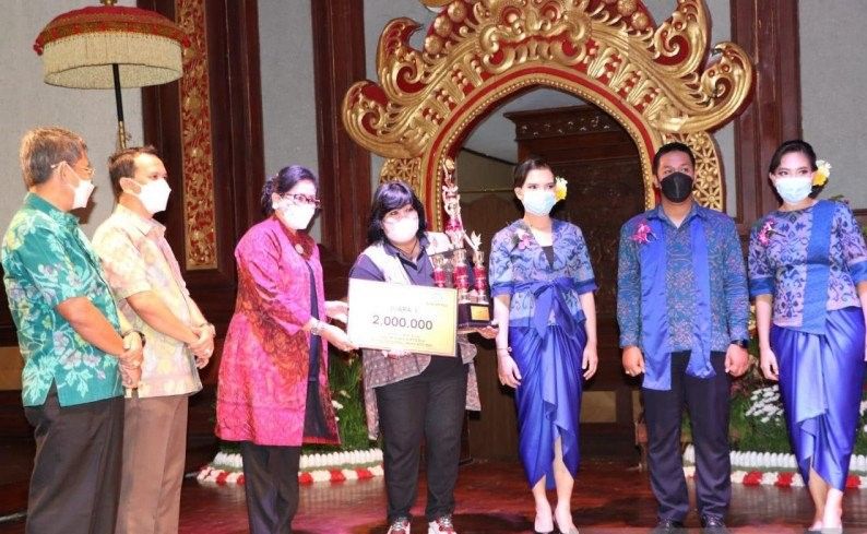 podiumnews.com-Ketua Dekranasda Bali Minta Bank BPD Beri Peluang dan Edukasi UMKM