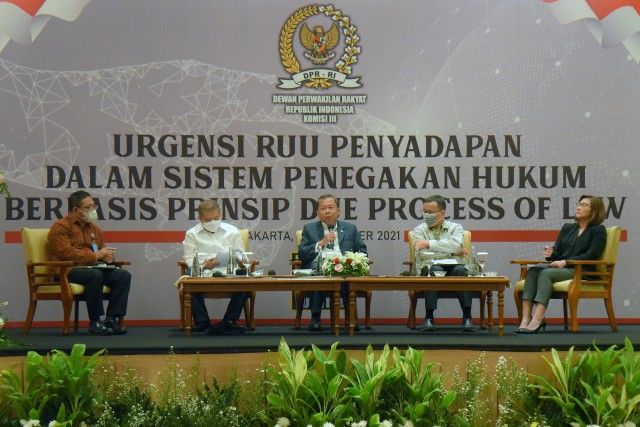 podiumnews.com-Komisi III Buka Ruang Aspirasi untuk RUU Penyadapan