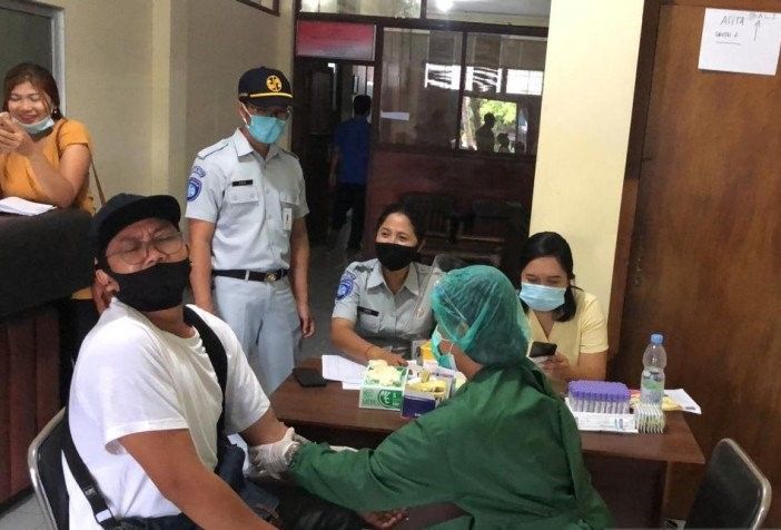 podiumnews.com-Jasa Raharja Fasilitasi Uji Cepat Sopir dalam Program "We Love Bali"
