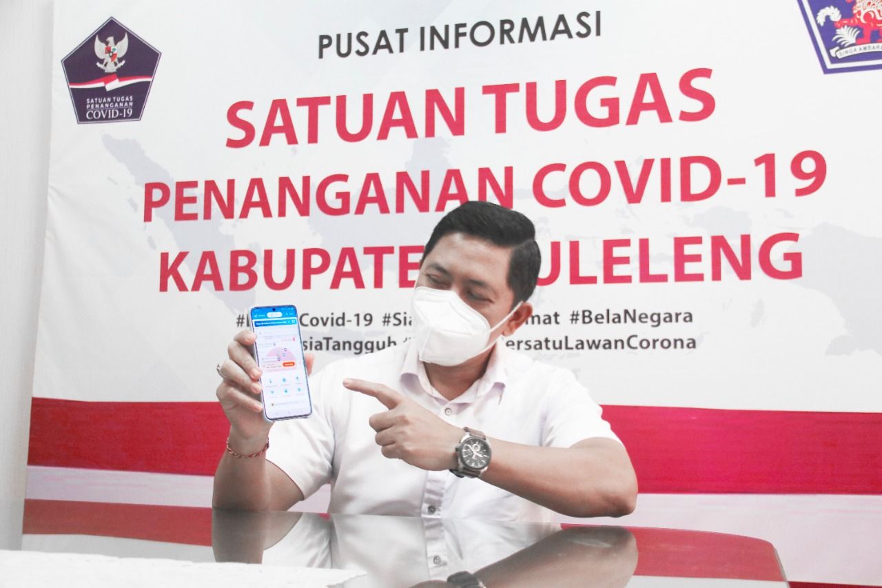 Tuntas Kantor Pemerintah dan BUMD, "PeduliLindungi" Lanjut ke Fasilitas Umum di Buleleng