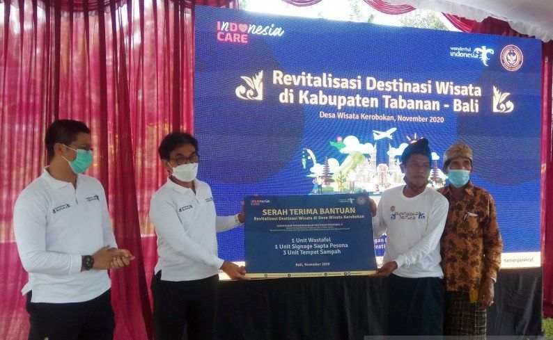 Kemenparekraf Dorong Pengelola Desa Wisata Terapkan Protokol Kesehatan