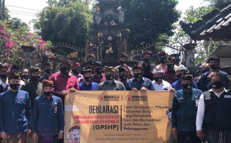 Bawaslu Bali Inisiasi Desa Sadar Hukum Cegah Pelanggaran Pilkada