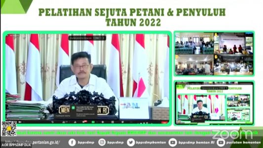 podiumnews.com-Pelatihan Sejuta Petani dan Penyuluh Antisipasi Perubahan Iklim