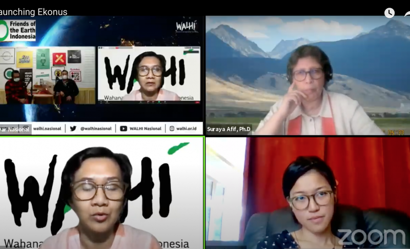 podiumnews.com-Walhi Luncurkan Buku Tawarkan Altenatif Model Ekonomi Nusantara
