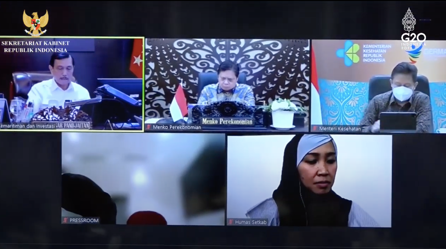 podiumnews.com-PPKM Jawa-Bali, Luhut: Terdapat Daerah Masuk Level 4