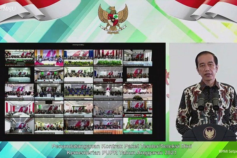 podiumnews.com-Presiden Jokowi: Masuki 2021, Indonesia Mengalami Beragam Cobaan