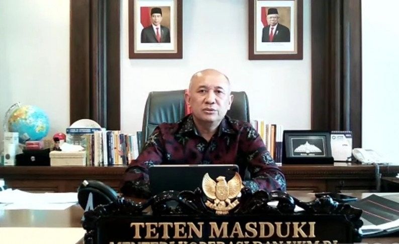 podiumnews.com-Menkop UKM Anjurkan Kelompok UKM Bentuk Koperasi