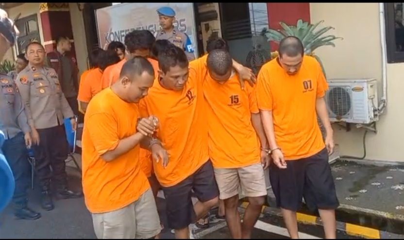 Polres Badung Tembak Kaki Maling Motor