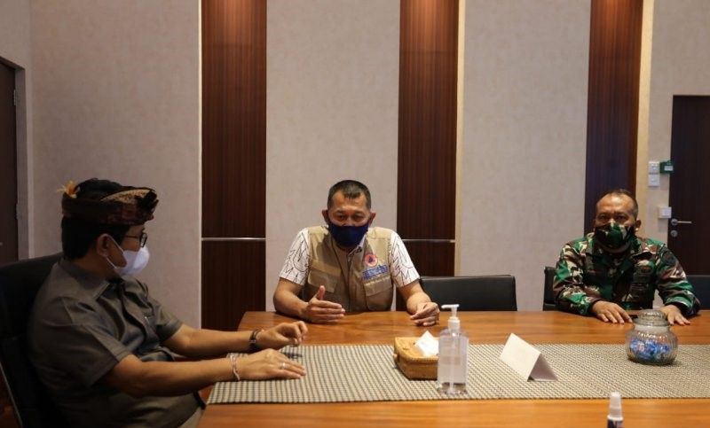podiumnews.com-BNPB Akan Beri Bantuan Alat PCR Pemkab Badung