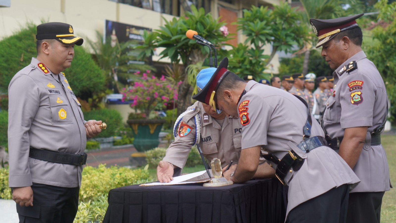 podiumnews.com-Pergantian Pejabat Baru di Lingkungan Polresta Denpasar, Ini Daftar Namanya.