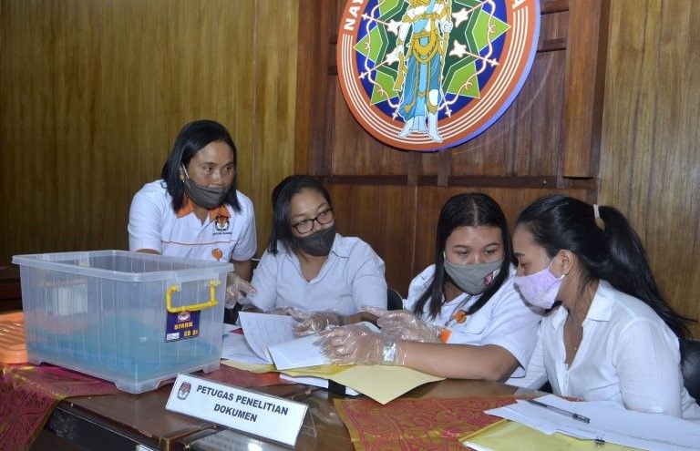 KPU Badung Batasi Rombongan Paslon Saat Mendaftar Pilkada
