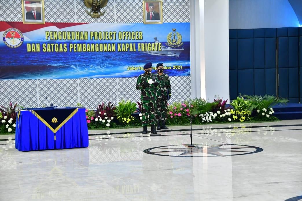 podiumnews.com-Perkuat Alutsista, TNI AL Bangun Kapal Frigate