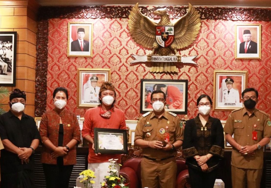 podiumnews.com-Bupati Tabanan Apresiasi Juara Nasional Teknologi Tepat Guna asal Geluntung Marga