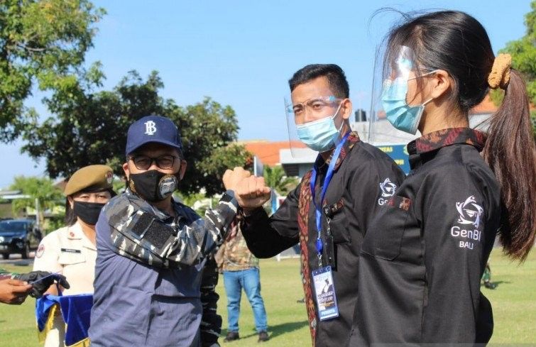 podiumnews.com-BI Bali Gandeng TNI AL Latih Jiwa Kepemimpinan Mahasiswa GenBI