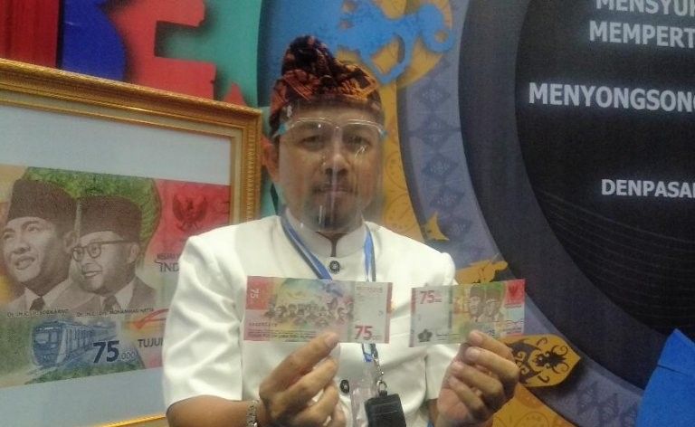 BI Bali Siapkan Layanan "Drive Thru" Penukaran Uang HUT Ke-75 RI