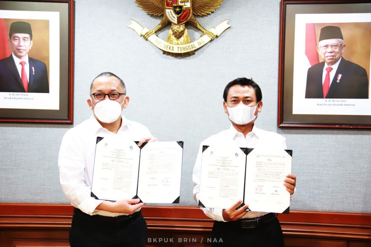 podiumnews.com-BRIN-BIG Sepakat Tingkatkan Kapabilitas Pembangunan Informasi Geospasial