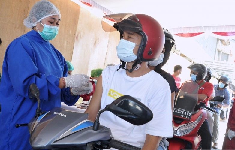 podiumnews.com-Pemkab Badung Optimistis Target Vaksinasi Bisa Tercapai