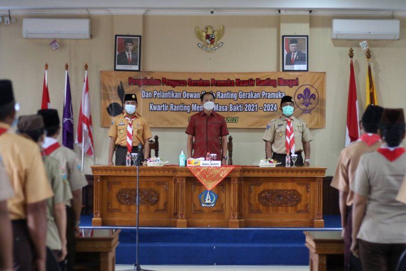 podiumnews.com-Badung Harap Pramuka Bangun Generasi Muda Tangguh dan Berjati Diri