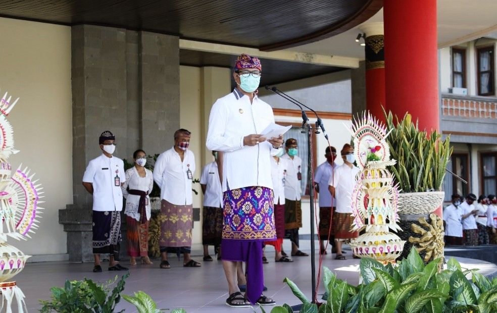 podiumnews.com-Wabup Suiasa: Hari Jadi Provinsi Bali, Momentum Lakukan Revitalisasi Diri