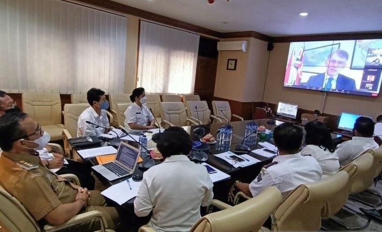 podiumnews.com-Denpasar-Inggris Jajaki Kerja Sama Kembangkan Ekonomi Kreatif