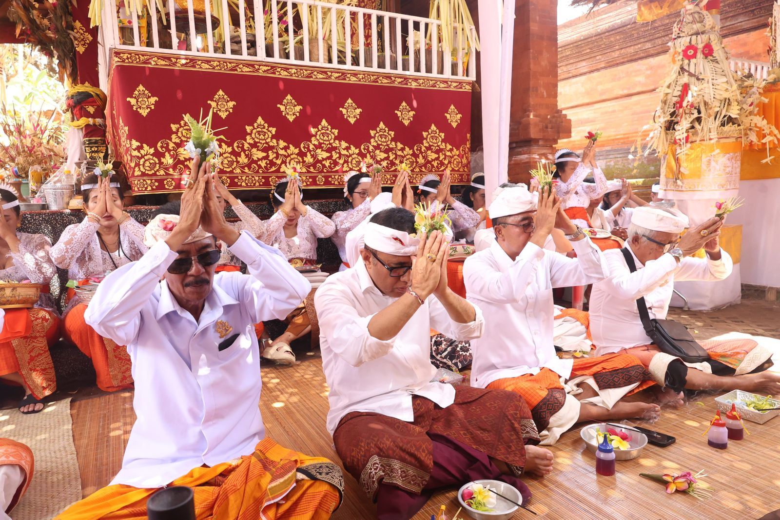 podiumnews.com-Walikota Denpasar Hadiri Upacara di Puri Agung Jero Kuta