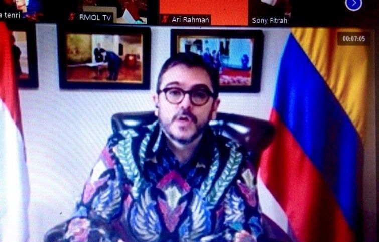 podiumnews.com-Kolombia Ingin Indonesia Jadi Pusat Kerja Sama Dagang dengan ASEAN