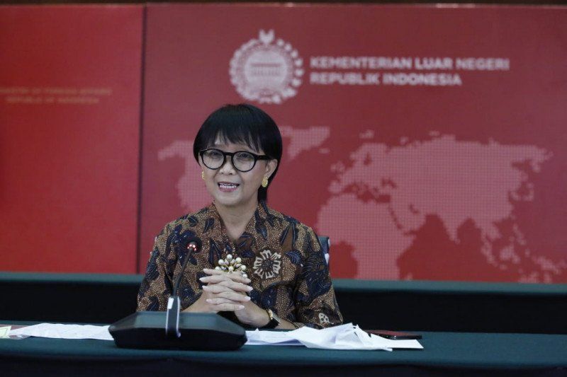 Bersama G20, Menlu RI Dorong Kepemimpinan Global Hadapi COVID-19