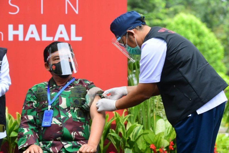 podiumnews.com-TNI Selalu Siap Dukung Program Vaksinasi Nasional