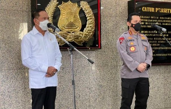 podiumnews.com-Menpora Temui Kapolri Bahas Perizinan Kompetisi Olah Raga