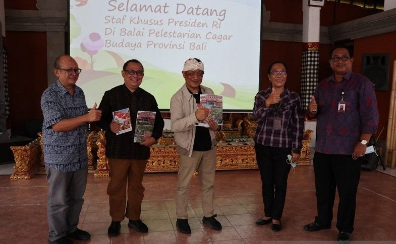 Stafsus Presiden Dukung Bali Jadi "Benchmarking" Pengelolaan Cagar Budaya