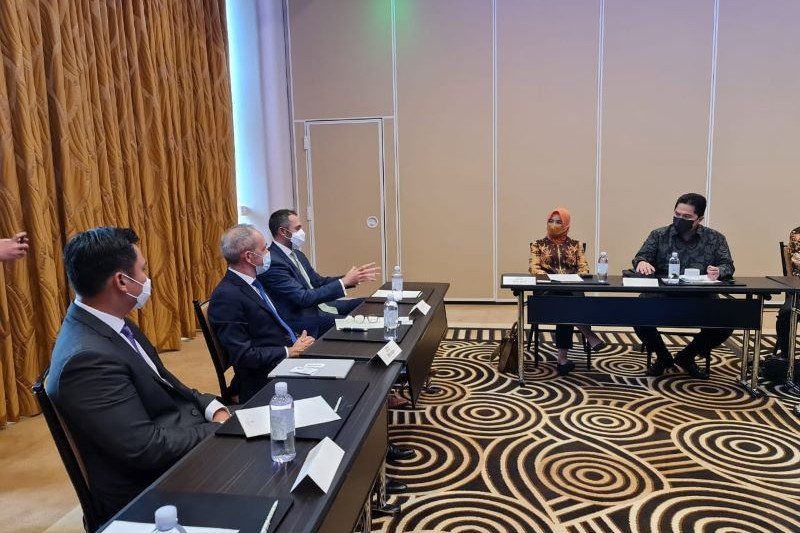 podiumnews.com-Kunjungi AS, Menteri BUMN RI Jajaki Kerja Sama Energi hingga Investasi