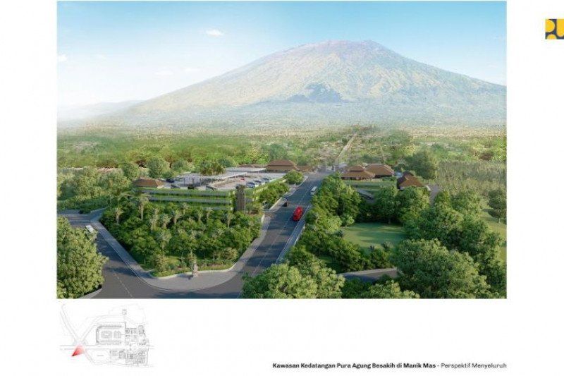 podiumnews.com-Kementerian PUPR-Pemprov Bali Tata Kawasan Pura Besakih