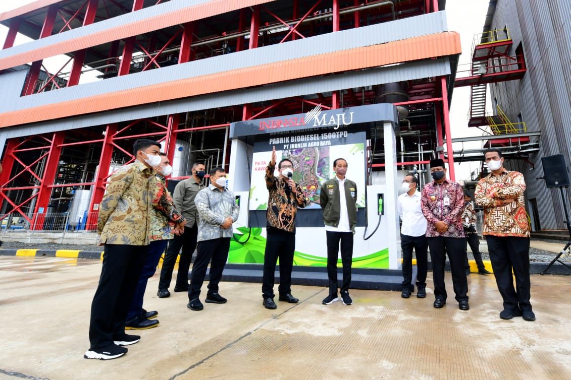 podiumnews.com-Presiden Tekankan Pentingnya Hilirisasi dan Industrialisasi Kelapa Sawit