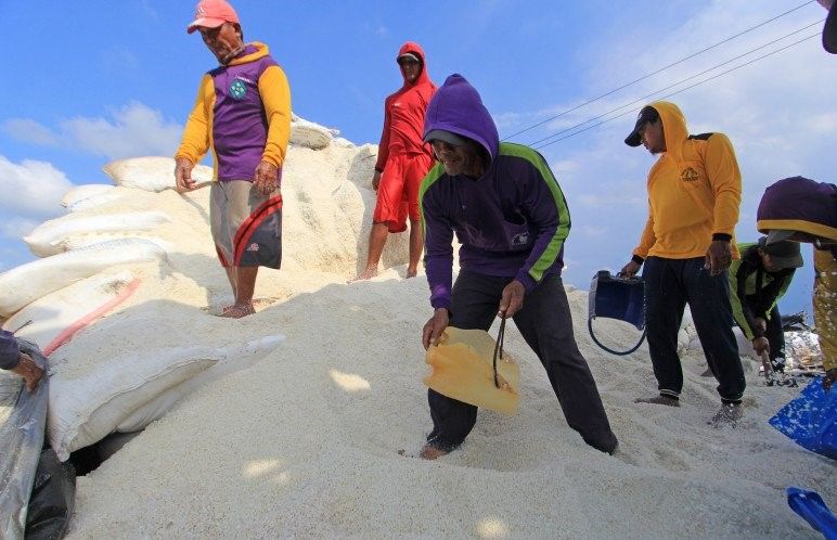 podiumnews.com-Tolak Impor Garam, Nelayan Mau Pelatihan Teknologi