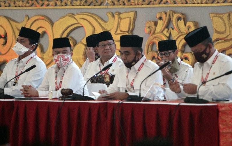 Kongres Luar Biasa Gerindra, Jokowi dan Megawati Beri Sambutan