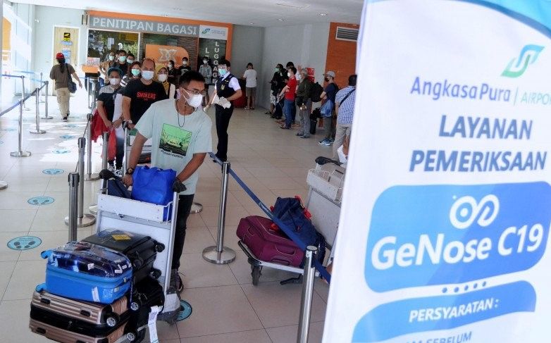 podiumnews.com-Bandara Ngurah Rai Bali Mulai Gunakan GeNose