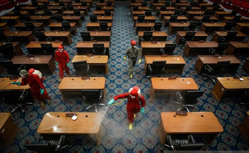 podiumnews.com-Lingkungan Pemprov DKI Terpapar Pandemi, Sejumlah Pejabat WFH