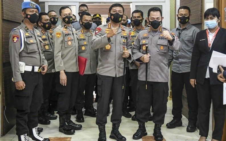 podiumnews.com-Listyo Sigit Sampaikan Delapan Komitmen Saat Jadi Kapolri