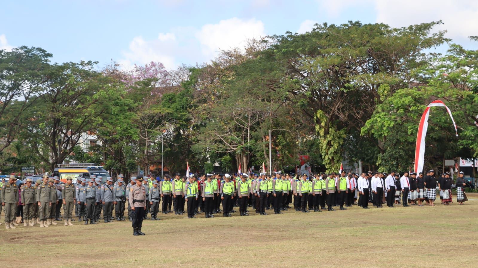 podiumnews.com- Polresta Denpasar Gelar Apel Mantap Praja Agung 