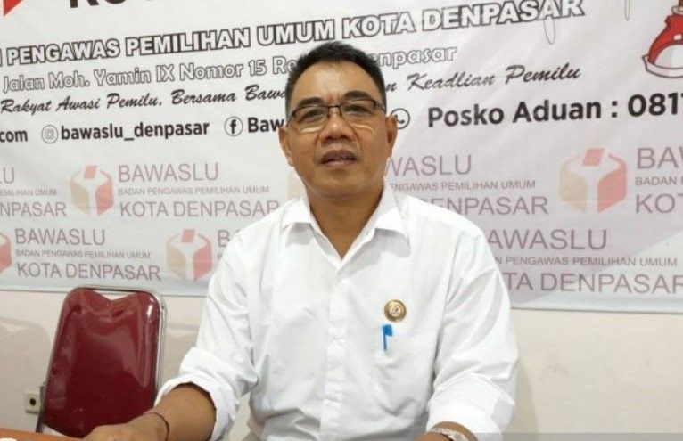 podiumnews.com-Bawaslu Denpasar Apresiasi Paslon Patuhi Prokes